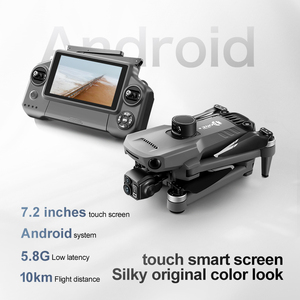 Drone D12 cỡ lớn, quay video bằng cử chỉ, sử dụng ngoài trời, định vị điểm, 5G, chụp ảnh selfie trên không, bay tự động, không chổi than, tránh vật cản, máy bay không người lái 4K - Product Image 2