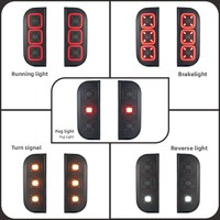 Feux arrière LED complets modifiés avec clignotants et feux de freinage, Plug & Play, accessoires automobiles pour BAIC BJ212
