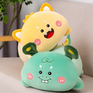 Stuffed Animal Bedtime Toys Cute Cartoon Little Monster Custom Plush Toy Manufacturer Bed Pillows Birthday Gifts Home Decor