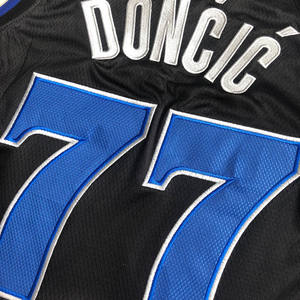 Groothandel Hoge Kwaliteit #77 Luka Doncic Basketbal Jersey Snel Droog Zomer Polyester Jersey Met Bedrukt Team Plus Size Design - Product Image 5