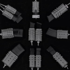 WOSPORT Clip arrière pratique assaut urbain traction rapide 9mm Double Mag Case Fit pour ceinture accessoires de chasse - Product Image 3