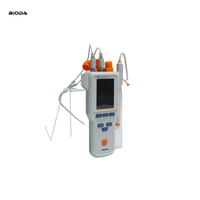 Analyseur de qualité de l'eau industriel portable 7-en-1 en plastique OEM/ODM, avec mesure de la teneur en oxygène dissous (DO) et du pH, et de l'EC