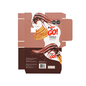 Boîte d'emballage en carton réutilisable et recyclable personnalisée, boîte en papier pliable de qualité alimentaire pour <span class=keywords><strong>chocolat</strong></span>, en-cas, biscuits, pour option cadeau - Product Image 3