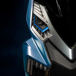 Luz de circulación diurna con faro de doble Ojo de demonio blanco natural con función de bienvenida para Sym Drg - Product Image 6