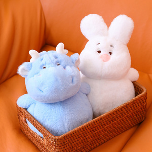 Série paresseuse, décoration de chevet unisexe, petit animal mignon en peluche courte, 25 cm, rembourrage en coton PP, jouet en peluche pour la chambre de fille - Product Image 2