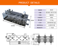 Générateur de soudeuse 300*98*6p 300A 350A 400A 500A 600A Redresseur à pont en aluminium DQ600A