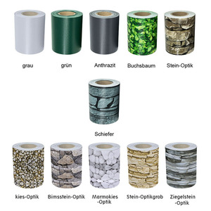 Heavy Duty 650gsm PVC Strip <b>Screen</b> 19cm*35m Waterproof Garden Fence <b>Privacy</b> Roll - Product Image 2