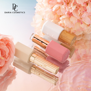 ขวดเจลโพลิกอนยาทาเล็บสีชมพู 12 มล. ขวดทําเล็บหมวกไม้ไผ่ขวดยาทาเล็บ - Product Image 3