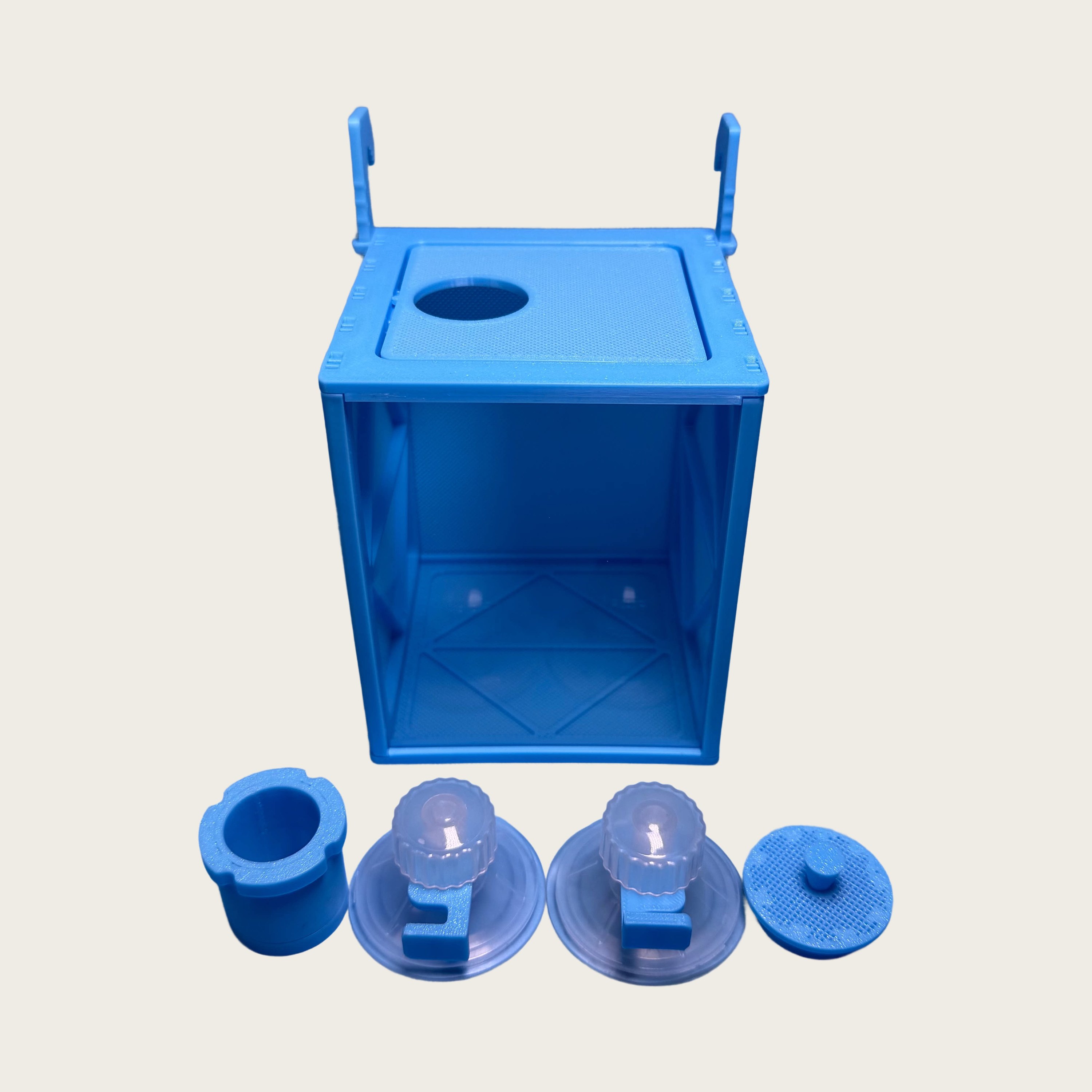 Blue(Suction cup and hook dual-purpose)