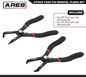 Bộ kìm loại bỏ pin đẩy <span class=keywords><strong>2</strong></span> mảnh bao gồm kìm 30 độ và 80 độ - Product Image 3