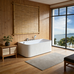 Baignoire autoportante moderne en acrylique pour adulte, idéale pour salle de bain intérieure - Product Image 5