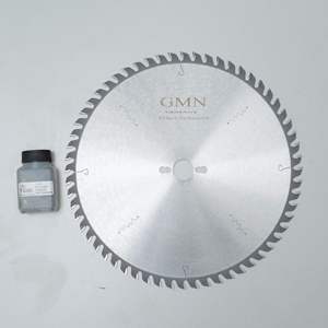Hoja de sierra Circular de acero de alta velocidad soldada con láser de 300mm industrial GMN OEM para corte de madera contrachapada MDF 144 dientes duradero 3 años - Product Image 1