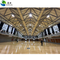Estadio Prefabricado de Acero Personalizado Estándar Global para Kazajstán, 17700m², 1460T, Proyecto de Ingeniería Estructural Completo en Acero