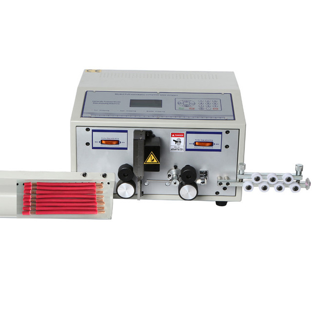 Full Automatic Copper Cable Wire Stripper Stripping Cutting Machines
