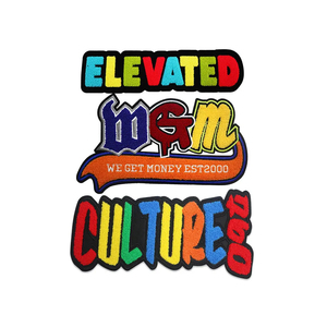 Chenille các bản vá lỗi dính trên tùy chỉnh thể thao vá cho Hoodie - Product Image 2