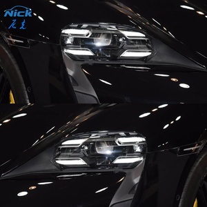 Adatto per fari Porsche <span class=keywords><strong>Taycan</strong></span> 9 j1 Y1A matrice 2020-2024 <span class=keywords><strong>Taycan</strong></span> fari a LED sinistro e destro blu sopracciglio proiettore - Product Image 2