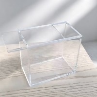 Boîtier en acrylique très vendu, base colorée à 99 %, OEM