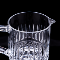 Tasse à bière en verre de haute qualité 450ml tasse à vin Durable sûr pour une utilisation à long terme Style moderne portable réutilisable