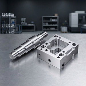 Pièces métalliques usinées CNC sur mesure pour supports d'arbre, entretoises de précision, blocs de connexion, assemblages mécaniques, machines EDM - Product Image 1
