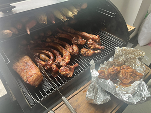 Barbecues à granulés modernes et amovibles avec contrôleurs numériques WIFI ou PID, avec roues - Product Image 5