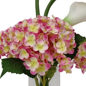 High Quality Natural Big Faux Latex <b>Hydrangea</b> <b>Artificial</b> Flower Bouquet Real Touch for Wedding Indoor Outdoor Decoration - Product Image 5