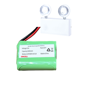 Pack de batteries AA NI-MH 3,6 V 2600 mAh pour éclairage d'urgence, batterie pour lampe torche - Product Image 2