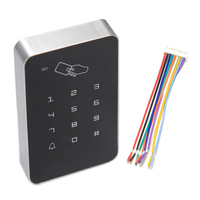 Système de contrôle d'accès autonome pour porte avec lecteur de carte 125 kHz, clavier tactile et RFID Wiegand intégré