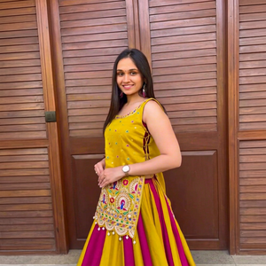 Women Embroidered Lehenga Choli Set Cotton Traditional Ethnic Wear India Pakistan Spring Summer Daily Outfit - Product Image 3