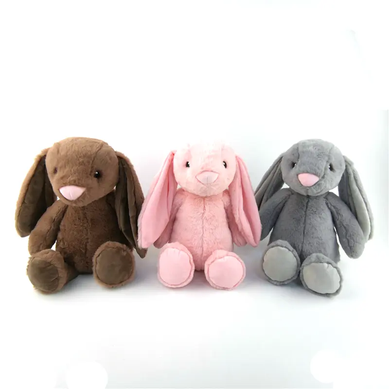 Brinquedos de coelho de pelúcia, brinquedos de coelho personalizados para bebês, fabricação, brinquedos de coelho