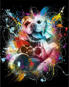 Набор красочных картин «Собака»