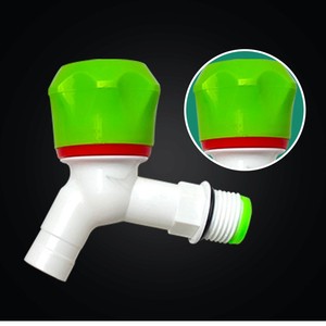 Válvula angular para grifo de agua, 1 pulgada, rosca hembra, plástico, manual, para uso general - Product Image 1
