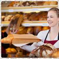 Sac à pain en papier biodégradable avec fenêtre, sacs à pain résistants à la graisse, certifiés FSC, emballage de boulangerie compostable pour pain au levain et pain grillé