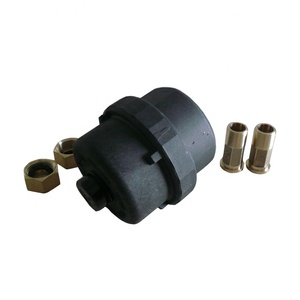 Compteur d'eau volumétrique en plastique nylon noir avec fonction de sortie par impulsions - Product Image 6