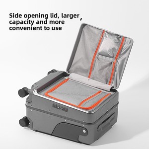 <span class=keywords><strong>Valigia</strong></span> Trolley per <span class=keywords><strong>Bambini</strong></span> 18/20 Pollici <span class=keywords><strong>con</strong></span> Seduta, <span class=keywords><strong>Valigia</strong></span> da Viaggio Mamma-Bambino Compatta, Materiale PC, Serratura TSA - Product Image 2
