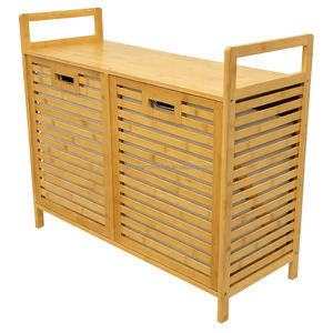 Panier à <span class=keywords><strong>linge</strong></span> Quick Sort de 72 cm de hauteur pour l'angle de changement de chaussures, rangement dissimulé sous le <span class=keywords><strong>banc</strong></span> de la buanderie - Product Image 4