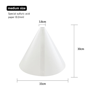Accessoires de studio professionnels en plastique <span class=keywords><strong>blanc</strong></span> Beiyang, couverture de lumière douce pour photographie de bureau, cône diffuseur de lumière, plaque de lumière douce pour arrière-plans - Product Image 6