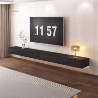 Meuble TV suspendu moderne européen, meuble TV mural flottant, meubles de salon, vente en gros, usine OEM ODM, taille personnalisée