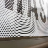 Vinyle microperforé unidirectionnel pour publicité sur vitres, au prix le plus bas