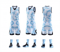 Ensemble de maillots d'entraînement de football en gros pour étudiants, uniforme de match imprimé, séchage rapide, respirant, sans manches