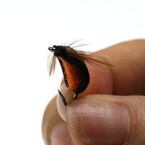 Appât artificiel flottant en mousse pour pêche à la mouche, à la carpe, au brochet, à la truite, au vairon gris, aux poissons-panneaux, aux insectes, aux mouches, aux scarabées, Zig Bug Fly # 10 - Product Image 4