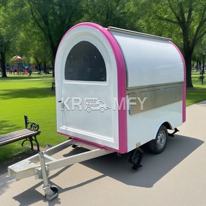 Carrito de Café Móvil Comercial para Exteriores, Camión de Helados, Quiosco de Cocina, Remolque de Comida - Product Image 2