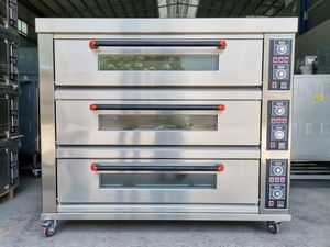 Meubles de restauration <span class=keywords><strong>et</strong></span> de cuisson <span class=keywords><strong>Four</strong></span> Commercial Deux couches Quatre plaques Grande capacité Grand pain Pizza Gâteau Crêpe - Product Image 4