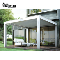 Prix de gros Pergola à persiennes en aluminium Prix Patio étanche Bioclimatica Pergola à persienne en aluminium Kit de toit à persiennes motorisées