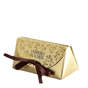 Hochwertige Luxus-Schokoladenschachtel aus Papier Ferrero Rocher alle Schachtelgrößen verfügbar individuelle Verpackung verfügbar