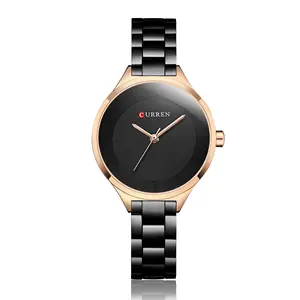 9015 Модные кварцевые наручные часы с циферблатом из нержавеющей стали