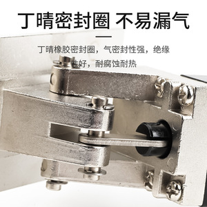 Stainless Steel Pneumatic Foot Valve St 402 Two <b>Position</b> Five Way Air Control Switch For Industrial Use - Product Image 2