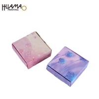 Kotak Sabun Gulungan Kertas Kraft Kemasan Folder Laminasi Mengkilap Embossing Desain Kustom Ramah Lingkungan Bahan Dapat Didaur Ulang