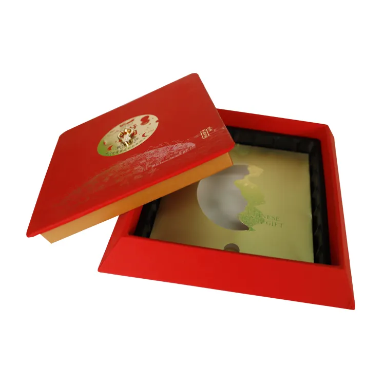 Çikolata hediye kutuları için biyo-bozunur özel özel şekil kapak kutusu