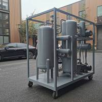 Transformateur hydraulique de déchets sous vide industriel lubrifiant filtre à huile purificateur Filtration recyclage Machine de nettoyage automatique