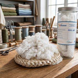 Relleno Ecológico de Alta Resiliencia para Cojines de Sofá, 100% Poliéster Reciclado, Siliconizado, Hueco y Conjugado, Hilado 7D - Product Image 1